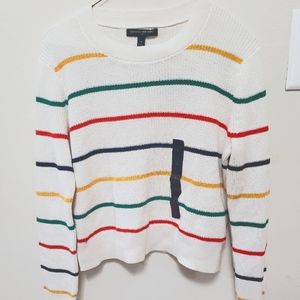 Rainbow fall sweater, Banana Republic, small